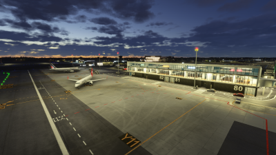LFBD Bordeaux-Merignac Airport - Microsoft Flight Simulator 2024 screenshot