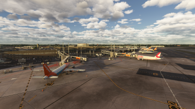 LFBD Bordeaux-Merignac Airport - Microsoft Flight Simulator 2024 screenshot