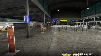 LFKJ Ajaccio Napoleon-Bonaparte Airport - Microsoft Flight Simulator screenshot