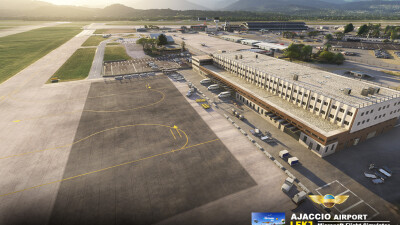 LFKJ Ajaccio Napoleon-Bonaparte Airport - Microsoft Flight Simulator 2024 screenshot