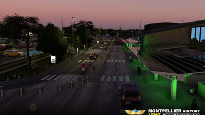 LFMT Montpellier-Méditerranée Airport - Microsoft Flight Simulator screenshot