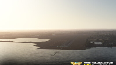 LFMT Montpellier-Méditerranée Airport - Microsoft Flight Simulator screenshot