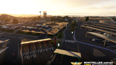 LFMT Montpellier-Méditerranée Airport - Microsoft Flight Simulator screenshot