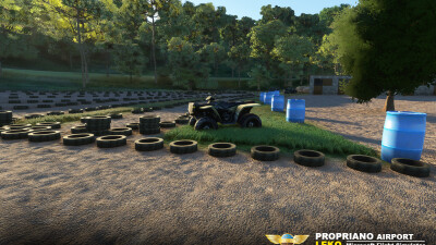 LFKO Propriano-Tavaria Airfield - Microsoft Flight Simulator screenshot