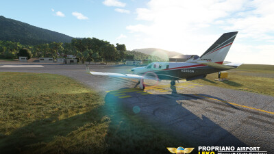 LFKO Propriano-Tavaria Airfield - Microsoft Flight Simulator screenshot