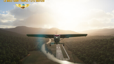 LFTZ Gulf of Saint-Tropez Airport - Microsoft Flight Simulator screenshot