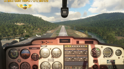 LFTZ Gulf of Saint-Tropez Airport - Microsoft Flight Simulator screenshot