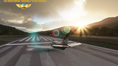 LFTZ Gulf of Saint-Tropez Airport - Microsoft Flight Simulator screenshot