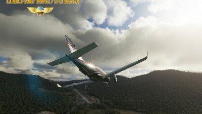 LFTZ Gulf of Saint-Tropez Airport - Microsoft Flight Simulator screenshot