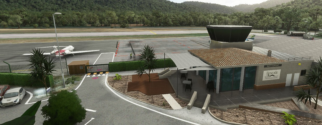 LFTZ Gulf of Saint-Tropez Airport - Microsoft Flight Simulator