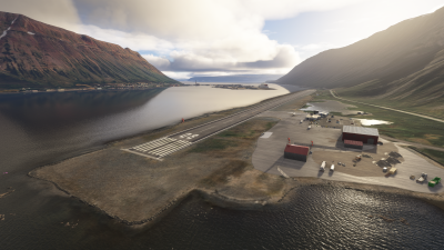 BIIS Ísafjörður Airport - Microsoft Flight Simulator 2024 screenshot