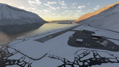 BIIS Ísafjörður Airport - Microsoft Flight Simulator 2024 screenshot