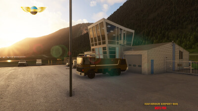 BIIS Ísafjörður Airport - Microsoft Flight Simulator screenshot