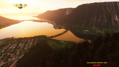 BIIS Ísafjörður Airport - Microsoft Flight Simulator screenshot