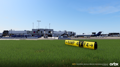 KATL Hartsfield-Jackson Atlanta International Airport - X-Plane 12 screenshot