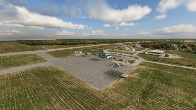 CYHY Hay River Airport - X-Plane 12 screenshot