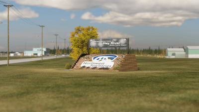 CYHY Hay River Airport - X-Plane 12 screenshot