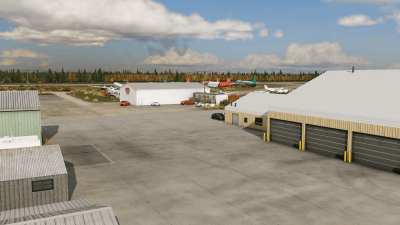 CYHY Hay River Airport - X-Plane 12 screenshot
