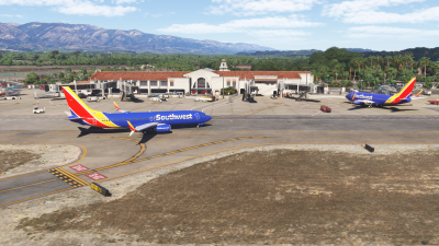KSBA Santa Barbara Airport - Microsoft Flight Simulator 2024 screenshot
