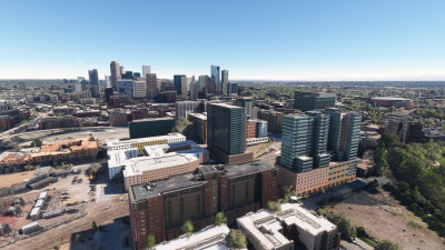 SamScene3D Denver Modern City - Microsoft Flight Simulator screenshot