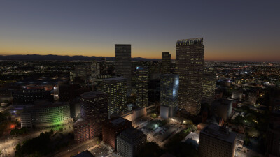 SamScene3D Denver Modern City - Microsoft Flight Simulator screenshot