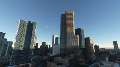 SamScene3D Denver Modern City - Microsoft Flight Simulator screenshot