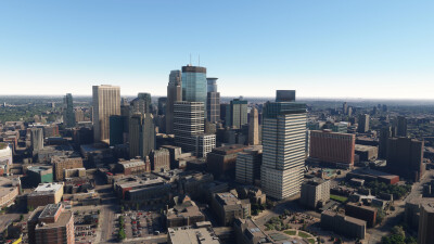 SamScene3D Minneapolis Modern City - Microsoft Flight Simulator screenshot