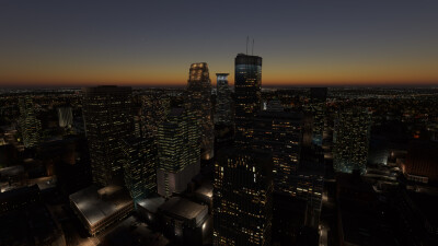 SamScene3D Minneapolis Modern City - Microsoft Flight Simulator screenshot