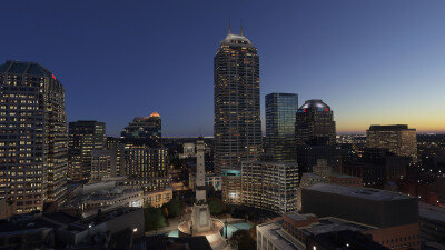 SamScene3D Indianapolis Modern City - Microsoft Flight Simulator screenshot
