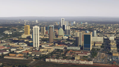 SamScene3D Nairobi Sightseeing City and Safari - Microsoft Flight Simulator 2024 screenshot