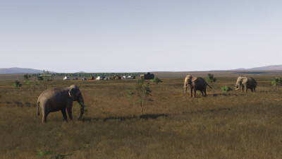 SamScene3D Nairobi Sightseeing City and Safari - Microsoft Flight Simulator 2024 screenshot
