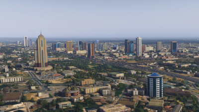 SamScene3D Nairobi Sightseeing City and Safari - Microsoft Flight Simulator 2024 screenshot