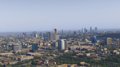 SamScene3D Nairobi Sightseeing City and Safari - Microsoft Flight Simulator 2024 screenshot