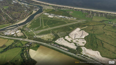 EGKA Shoreham (Brighton) Airport - X-Plane 11 screenshot