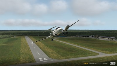 EGTF Fairoaks Airport - X-Plane 11 screenshot