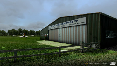 EGHP Popham Airfield - X-Plane 11 screenshot