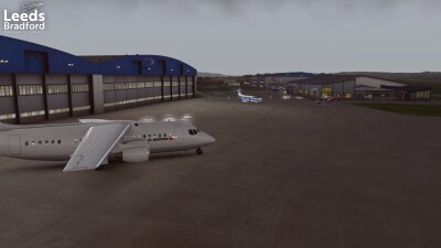 EGNM Leeds Bradford Airport - X-Plane 11 screenshot