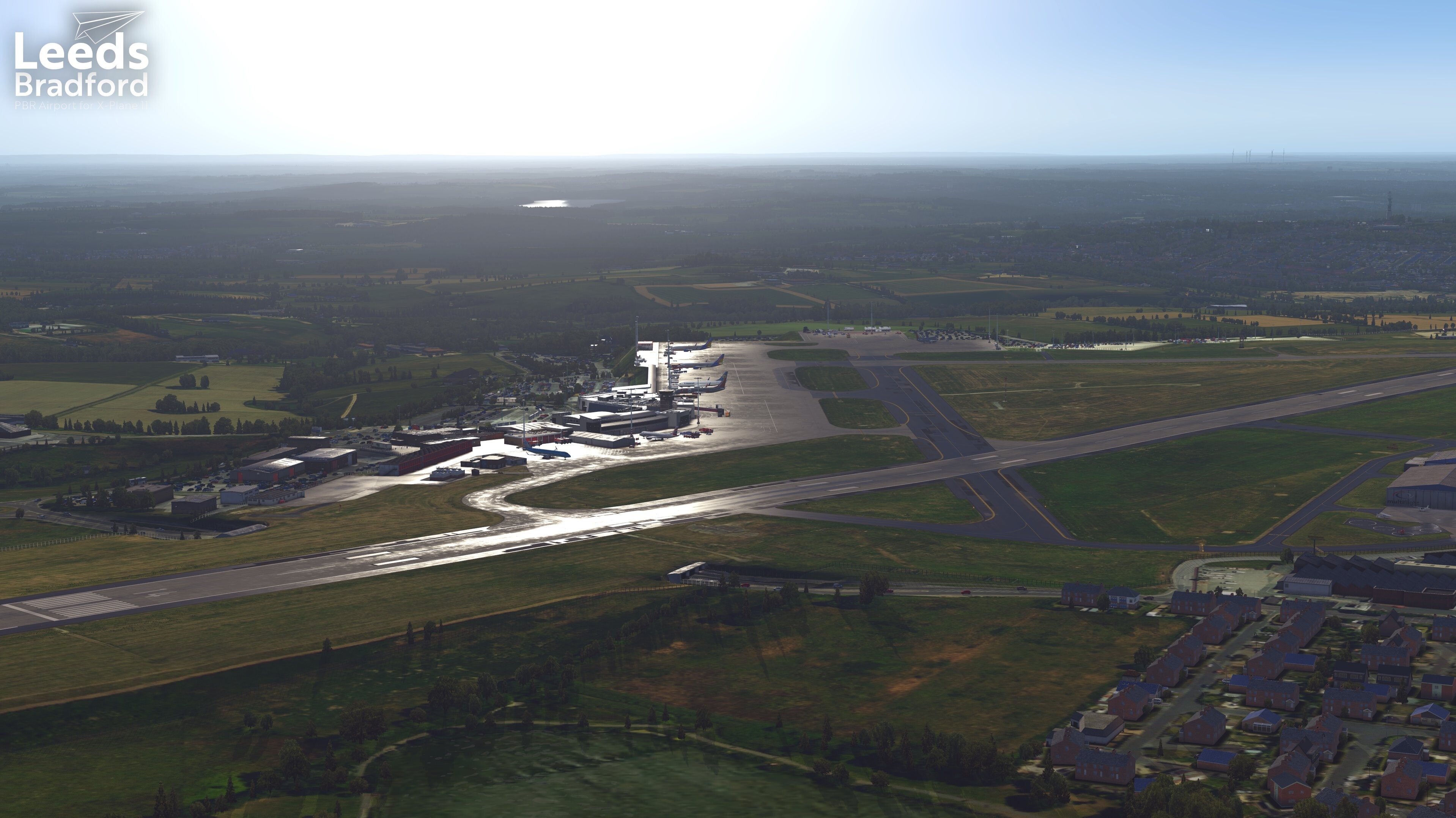 EGNM Leeds Bradford Airport - X-Plane 11 - Orbx