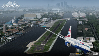 EGLC London City Airport screenshot