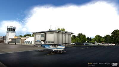KTIW Tacoma Narrows Airport - X-Plane 11 screenshot