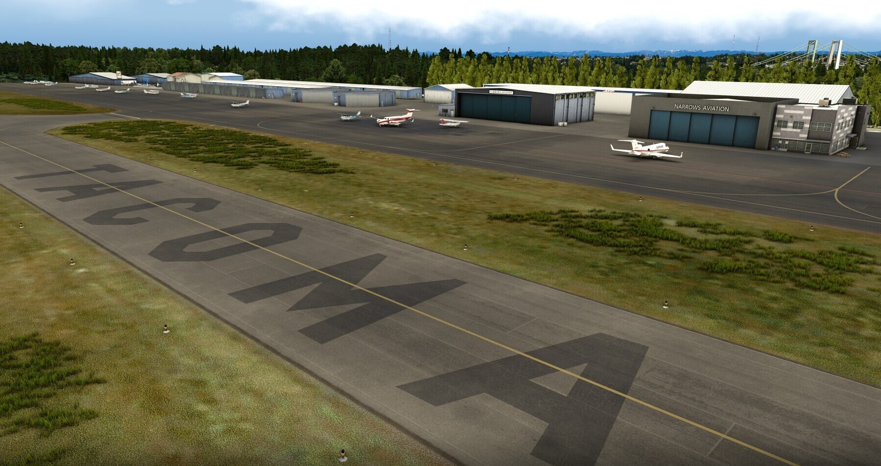 KTIW Tacoma Narrows Airport - X-Plane 11 - Orbx