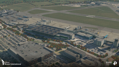 EGGD Bristol International Airport - X-Plane 11 screenshot