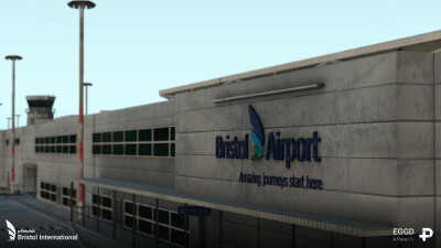 EGGD Bristol International Airport - X-Plane 11 screenshot