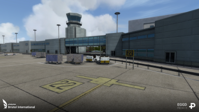 EGGD Bristol International Airport screenshot