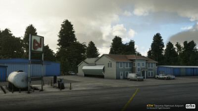 KTIW Tacoma Narrows Airport - Microsoft Flight Simulator screenshot