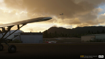 KORS Orcas Island Airport - Microsoft Flight Simulator screenshot