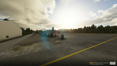 KORS Orcas Island Airport - Microsoft Flight Simulator screenshot