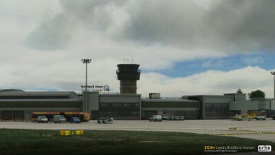 EGNM Leeds Bradford Airport - Microsoft Flight Simulator screenshot