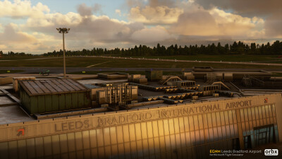 EGNM Leeds Bradford Airport - Microsoft Flight Simulator screenshot