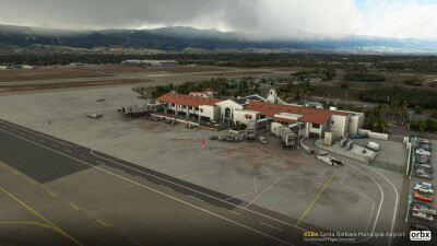 KSBA Santa Barbara Municipal Airport - Microsoft Flight Simulator screenshot